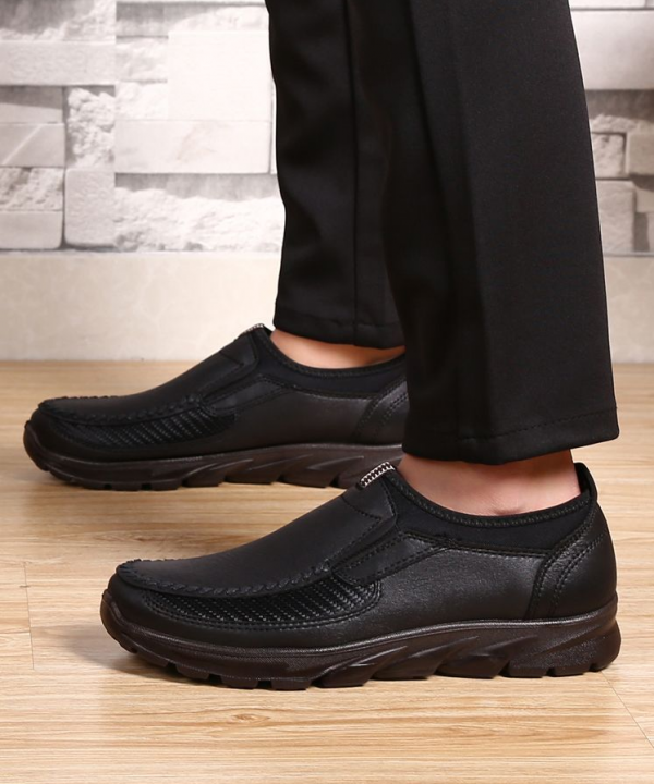 Old Beijing size-shoess men's single size-shoess business casual size-shoess